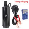 Aluminum Alloy Shell For Pumping Diesel Oil Water Submersible 12V Electric Oil Pump 50L/min Mini Fuel Transfer