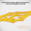 Snow Tire Chains for Car/SUV/Truck - 4 Pcs Emergency Traction Thick Belt, Portable Mud Snow Anti-Slip Chains