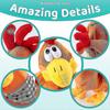 Electric Chick Stuffed Animal Squawking Chicken Musical Walking Singing Waving Rooster