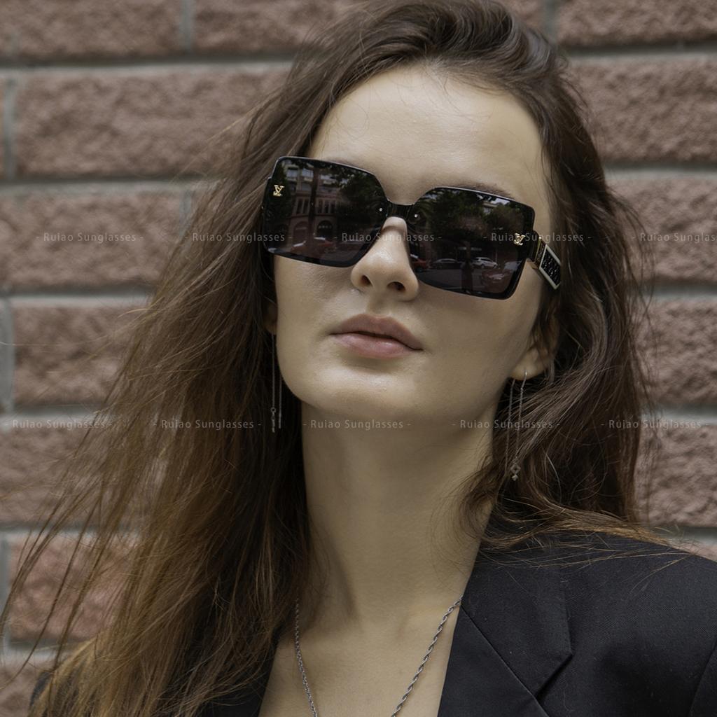 Luxury square designer fashion big sunglasses for women glasses brand  woman women's retro shades UV400 sunglasses eyewear