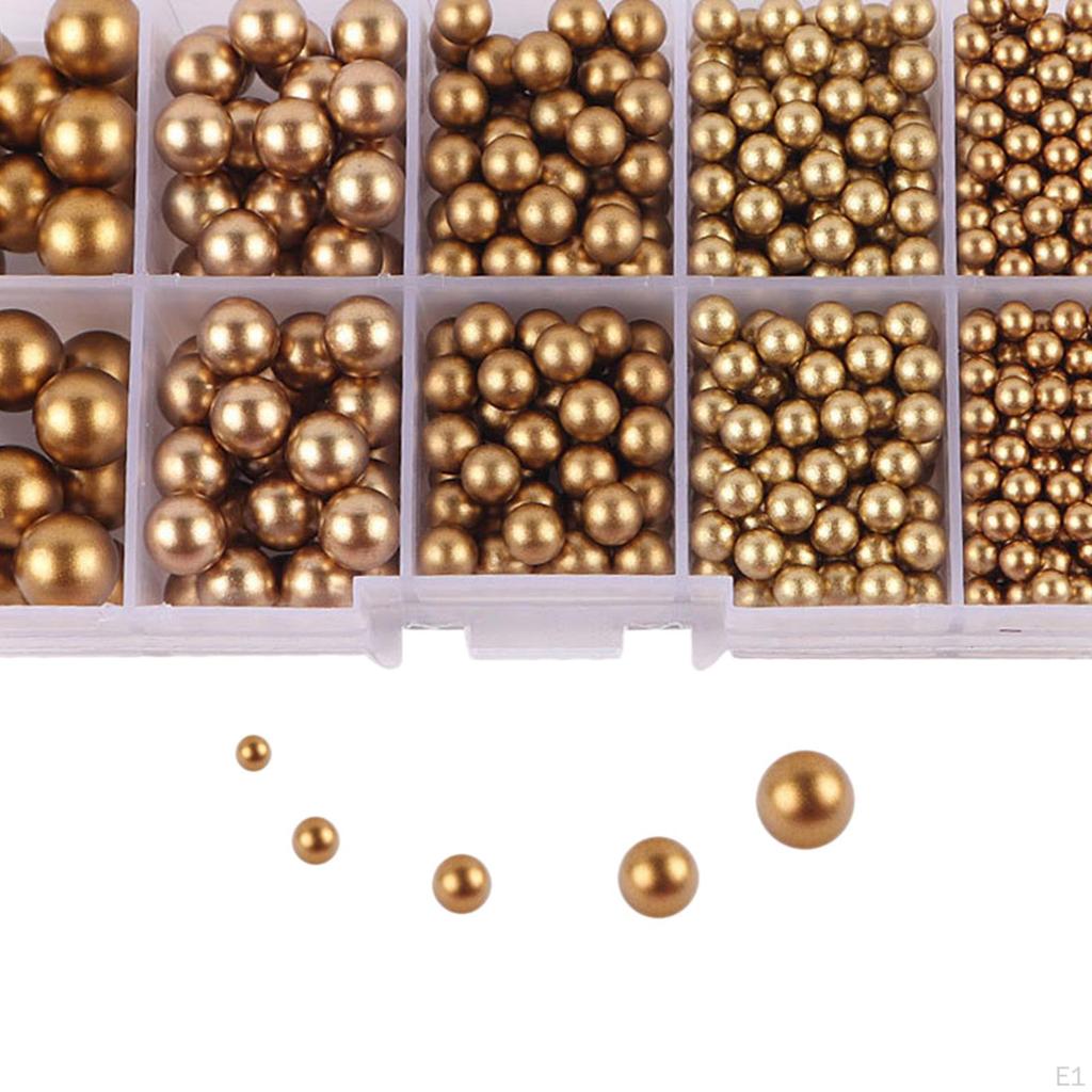 , Loose Beads Home Decor DIY Supplies No Hole Undrilled for Bead Setting Machine Crafts