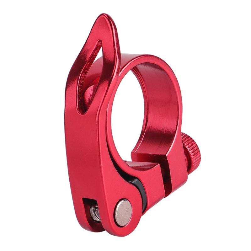 Road Bike Seat Tube Clip Bike Saddles Seat Clamps Bicycles Seatpost Clamp Aluminum Alloys 34.9mm Seat Tube Clamp