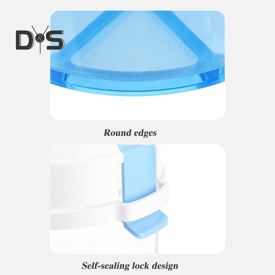 Yogurt Strainer with Transparent Container Ultra Fine Mesh Filter BPA Free Homemade Cheese Strainer for Homemade Greek Yogurt Sauces