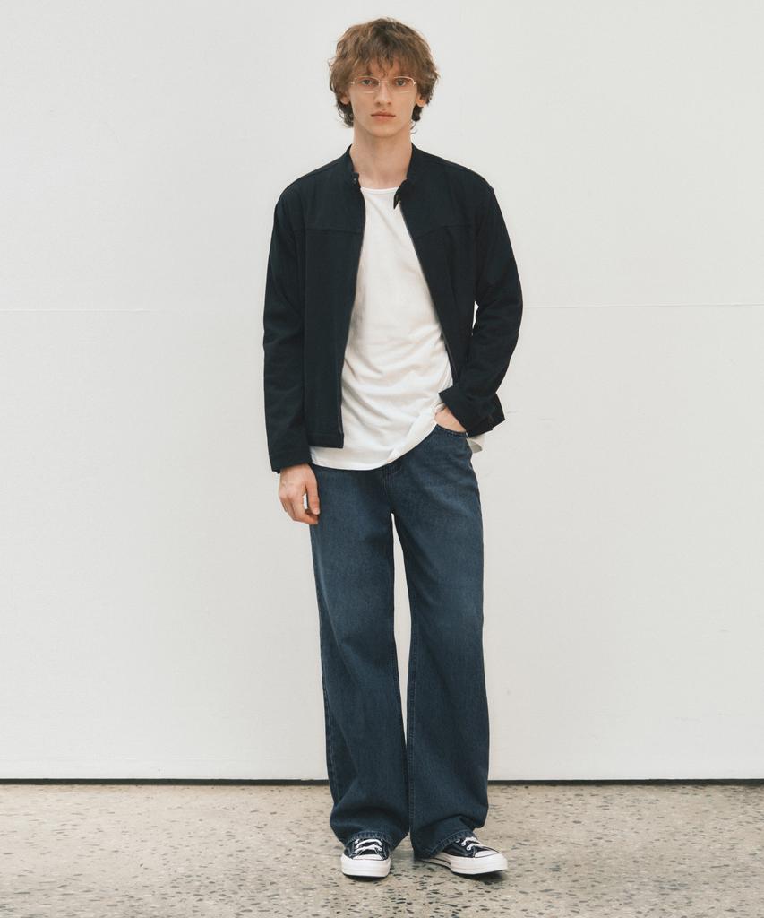 Wednesday Oasis Tailored Fade Wash Denim Pants_Medium Blue(W25-Pt23)
