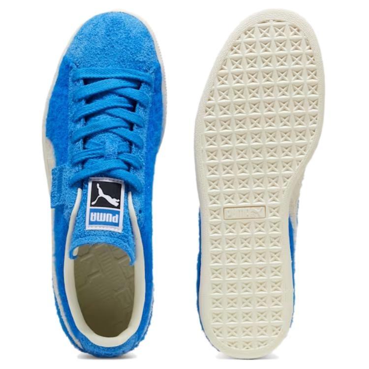 PUMA Suede Abrasion Resistant Low top Skateboard Shoes Unisex Blue 398707-02