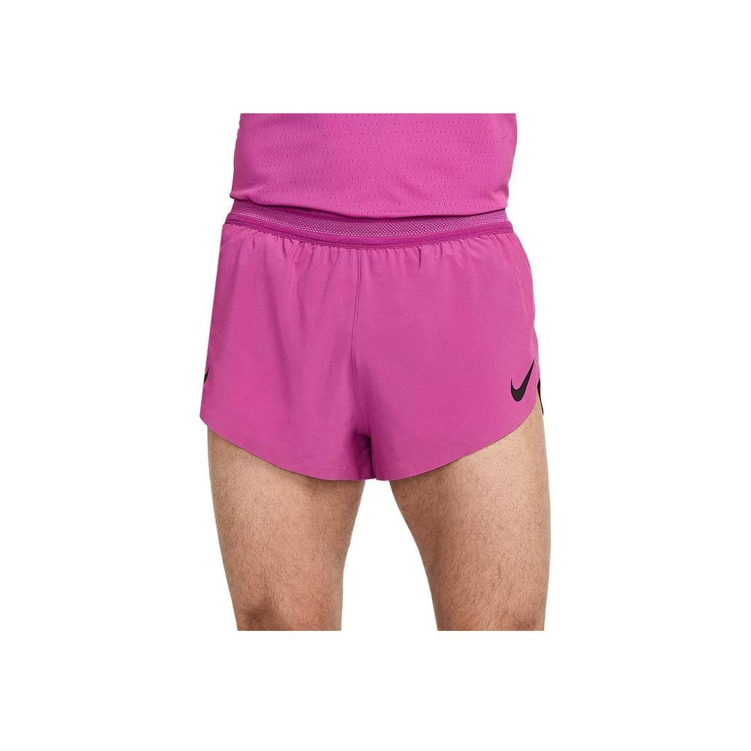 

Nike Dri-Fit Adv Aeroswift Running Shorts Men Shorts Hot-Purple Black FN3349-518 S