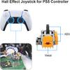 6PCS Hall Effect Joysticks for PS5 Controller, 3D Analog Sensor Wheel Thumbsticks Replacement for PlayStation 5 Controller