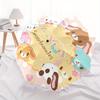 Sugarbunnies,CuteBunnies Automatic Folding Umbrella-Simple 8-Rib Design, Bright Cartoon Pattern, Durable Iron Frame, Suitable For Travel, Ou