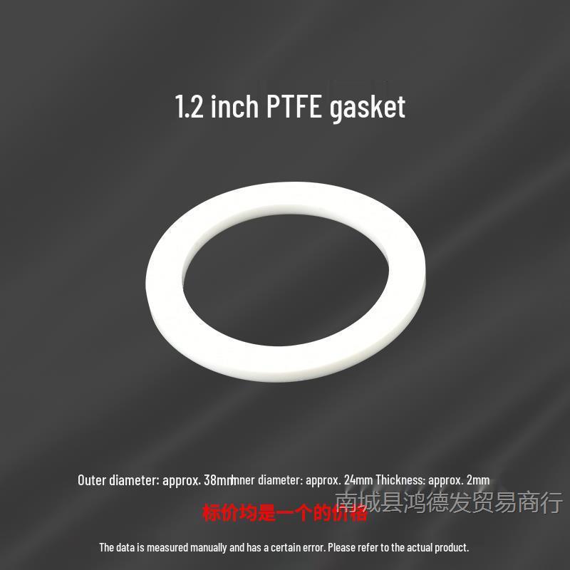 Corrugated Tube and Gas Pipe Sealing Gasket: PTFE, Silicone, Nitrile Rubber Rings, Teflon; High-Temperature Resistant.