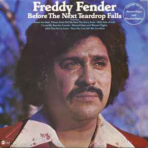 

LP Record FREDDY FENDER - Before The Next Teardrop Falls DOSD2020 Dot Records 1975 Canada Folk Used