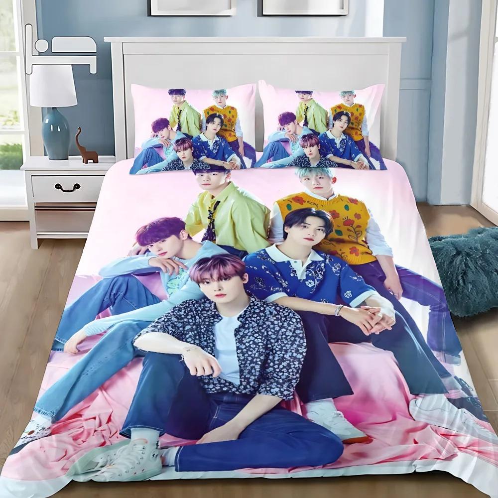 True Series Hwang in Youp Cha EunWoo 3D Printed Bedding Set Michael Singer Dance Duvet Cover Pillowcases for Girl Boy Gift
