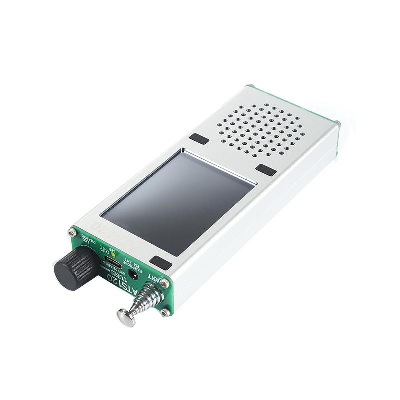 Receptor de Rádio FM com Tela Sensível ao Toque e Transmissor de Áudio ATS120
