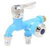 Mop Pool Tap 1 Input 2 Outputs Separate Spout External Thread G1 2 Universal Ergonomic Bathroom Faucet for Garden