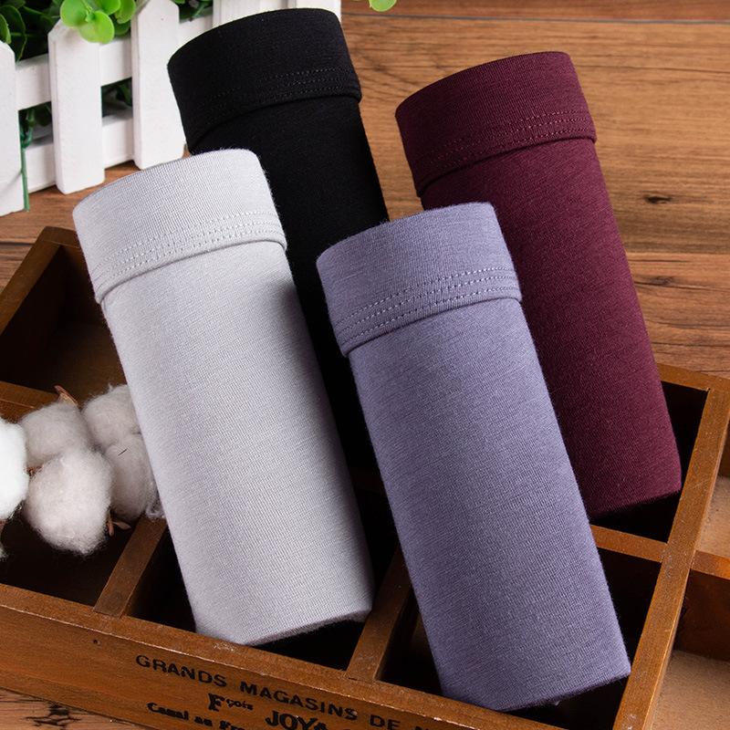 Men Underwear Male Boxer Solid Panties Shorts Men's Modal Underpants Breathable Intimate Man Boxers Large Big Size