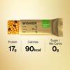 WISHER Real Crispy Protein Bar #Pistachio Choco 35g