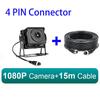 1920*1080P Car AHD Rear View Backup Camera for Heavy Truck/Bus/RV Vehicle Starlight Night Vision Reversing Waterproof Cameras