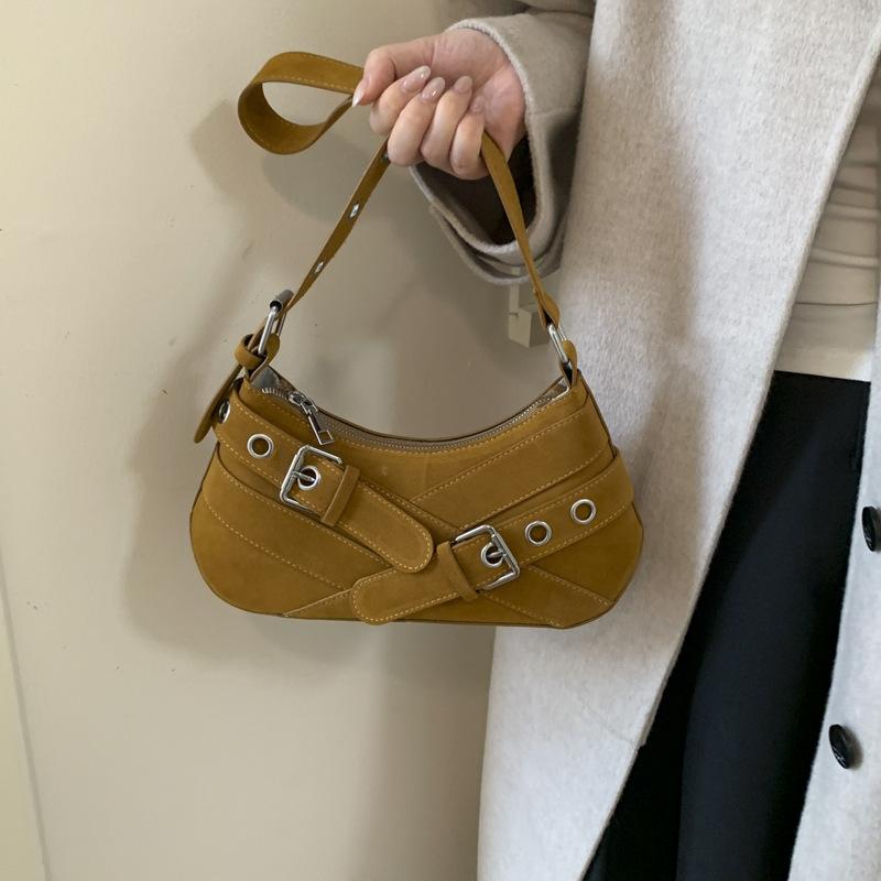 Design Sense Armpit Bag New 2025 Fashion Shoulder Bag Autumn and Winter High Sense Foreign Versatile Messenger Bag Women's Bag