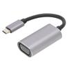 TypeC To VGA Adapter Plug Play SelfPowered Cable Connector for Displayport 1.2 Altmode