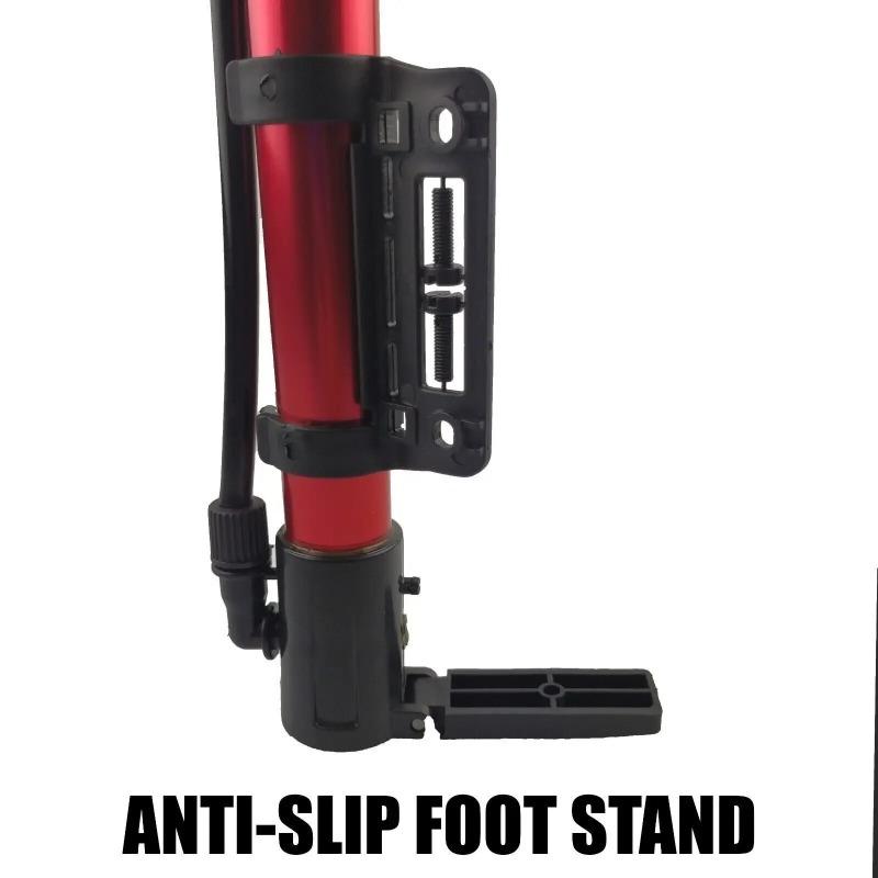 1Pc 31cm Length Portable Aluminum Alloy Air Pump Bicycle Mini Air Pump Multifunctional Electric Scooter Ball Type Small Air Pump