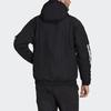 Adidas BTS Hooded Jacket Warm Sports Cotton Coat Winter Men Jackets Black FT2447
