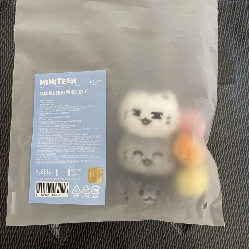 [USED] MINITEEN Pop-up Face Keyring Jun Seventeen