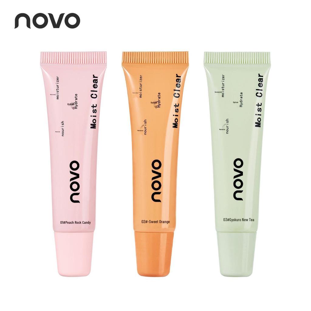 NOVO Lip Balm for Women - Autumn/Winter Hydration: Prevents Dryness, Removes Dead Skin, Fades Lines, Primer and Care.