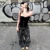 European and American style summer new models neck wrap chest thin Spice girl slim sleeveless versatile solid color suspender woman