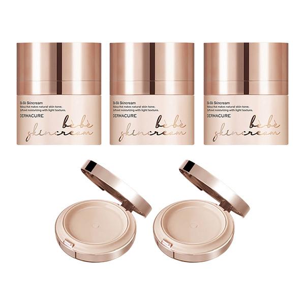 DERMACURE Bebe Skin Cream Season 3 42g x3 + Portable 14g x2