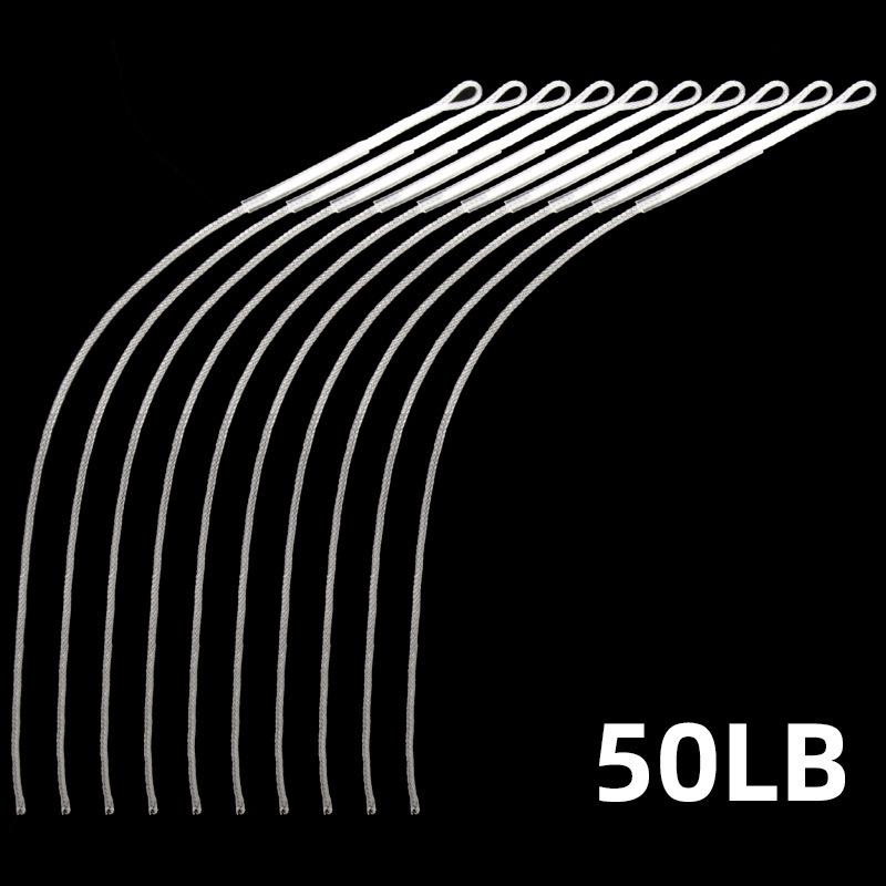 Cross-Border Fly Fishing Line: Nylon Braided Leader Connector