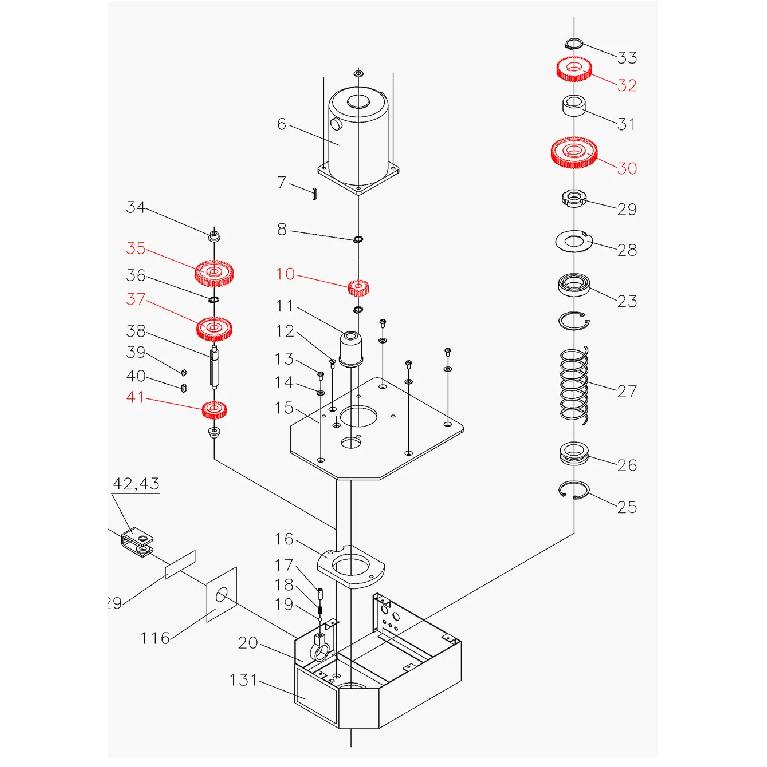 6pcs Change Gear Set SIEG X1& SX1&JET JMD-1&SOGI S1-16&Compact 1&Clarke CMD10 Lathe Metal Exchange Gear
