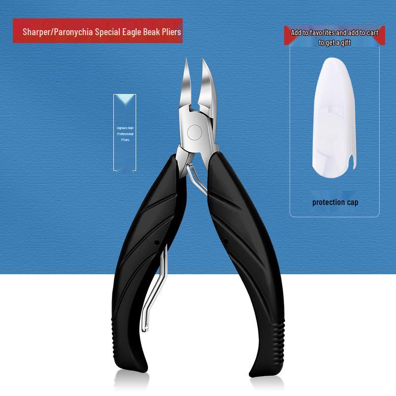 Набор кусачек для ногтей  Орлиный клюв  и кусачек для кутикулы для толстых ногтей и паронихии