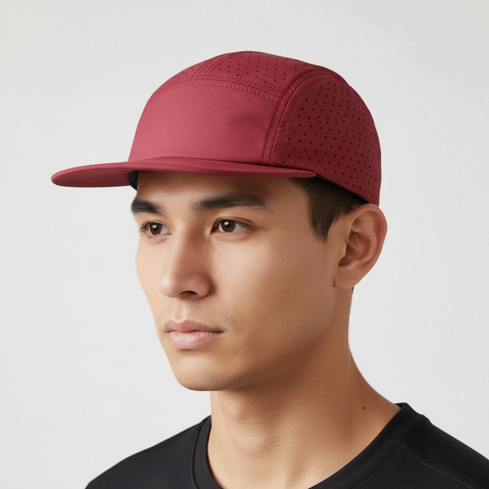 Soft Baseball Cap 5-panel Sun Hat Lightweight Running Cap  Running