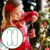 100pcs Christmas Ornament Hooks Green Metal Mini Non-Slip Hooks Ornament Hangers For Decorating Christmas Trees Wreaths
