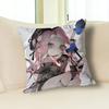 H-Houzuki Marie Octoling Game Pillow Cases for Bedroom Living Room Sofa Home Decor Polyester Cushion Cover with Zipper
