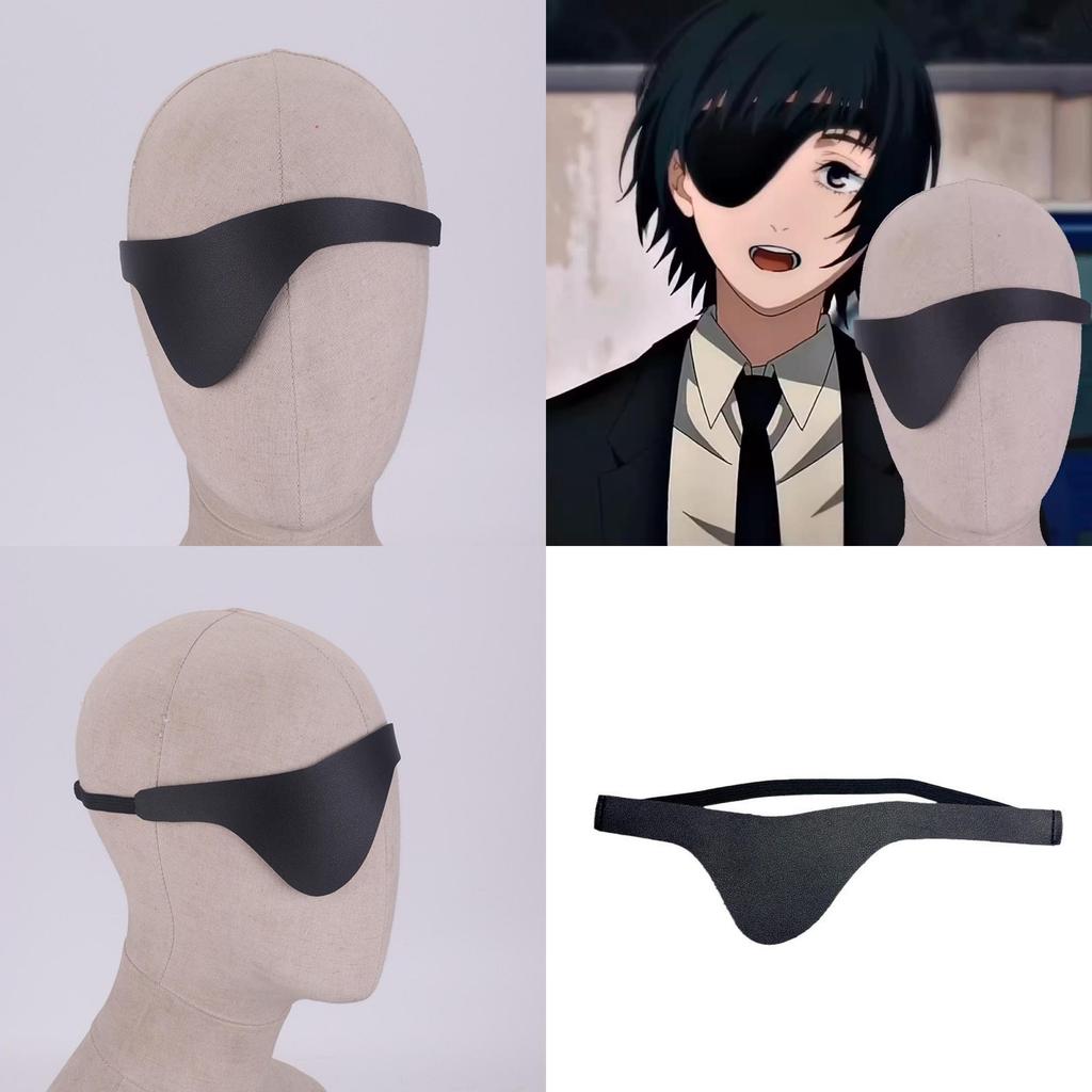 Chainsaw Man Cosplay Eye Mask Accessory For Anime Fans With Flexible Fit For Cosplay Enthusiasts