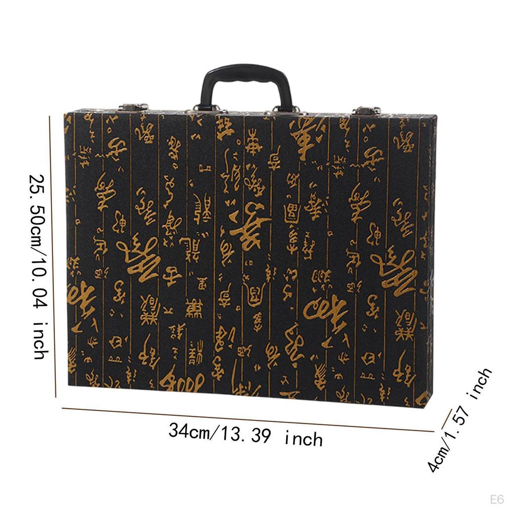 Seyahat için Satranç Taşı Saklama Kutusu, Kompakt Düzenleyici Kılıf (Satranç Taşları Dahil Değildir)