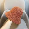 Japanese Solid Color Knitted Hollow Fisherman'S Hat Children Spring And Summer Breathable Sunshade Sunscreen Hat Basin Hat