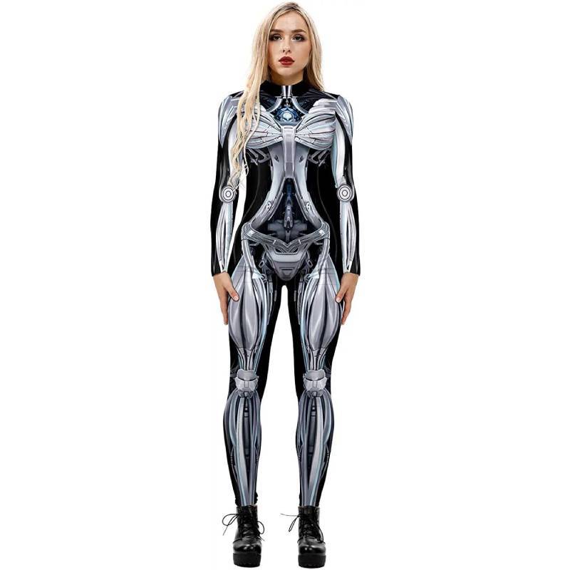 European Fantasy Cosplay Jumpsuit With Milk Silk For Stage Performances And Costume Parties