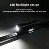 Telescopic Handheld Under-Vehicle Inspection Mirror with Convex and Flat Options for Car Roof and Container Checks