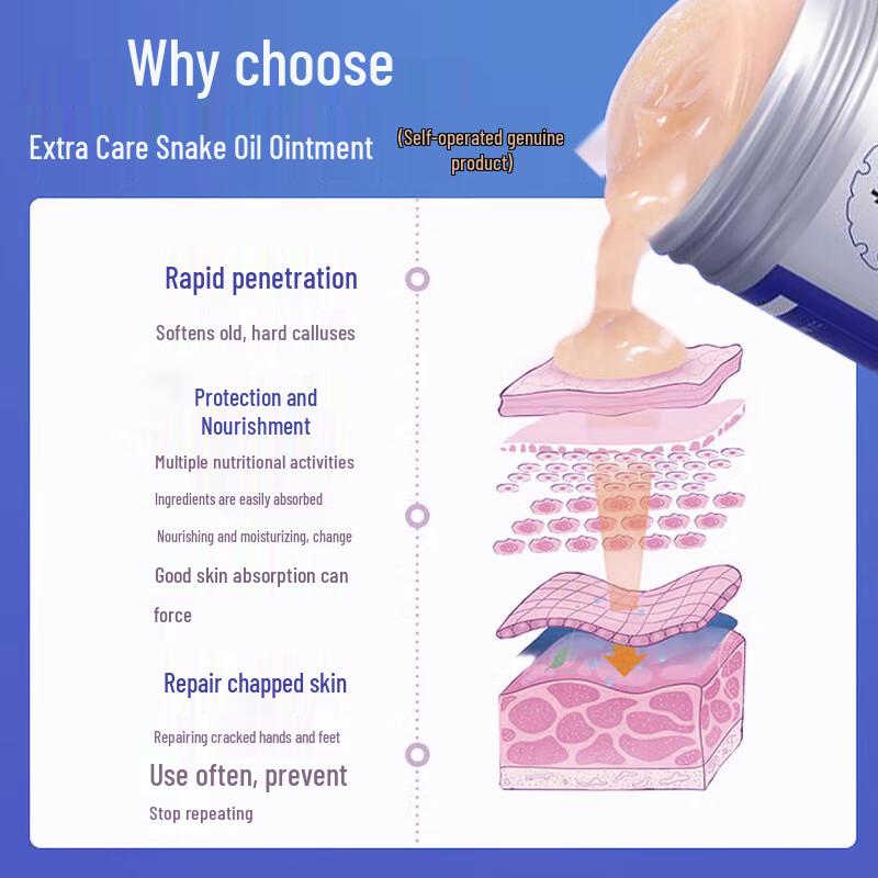 Baili Juren 110g Cremă Hidratantă Profundă cu Ulei de Șarpe