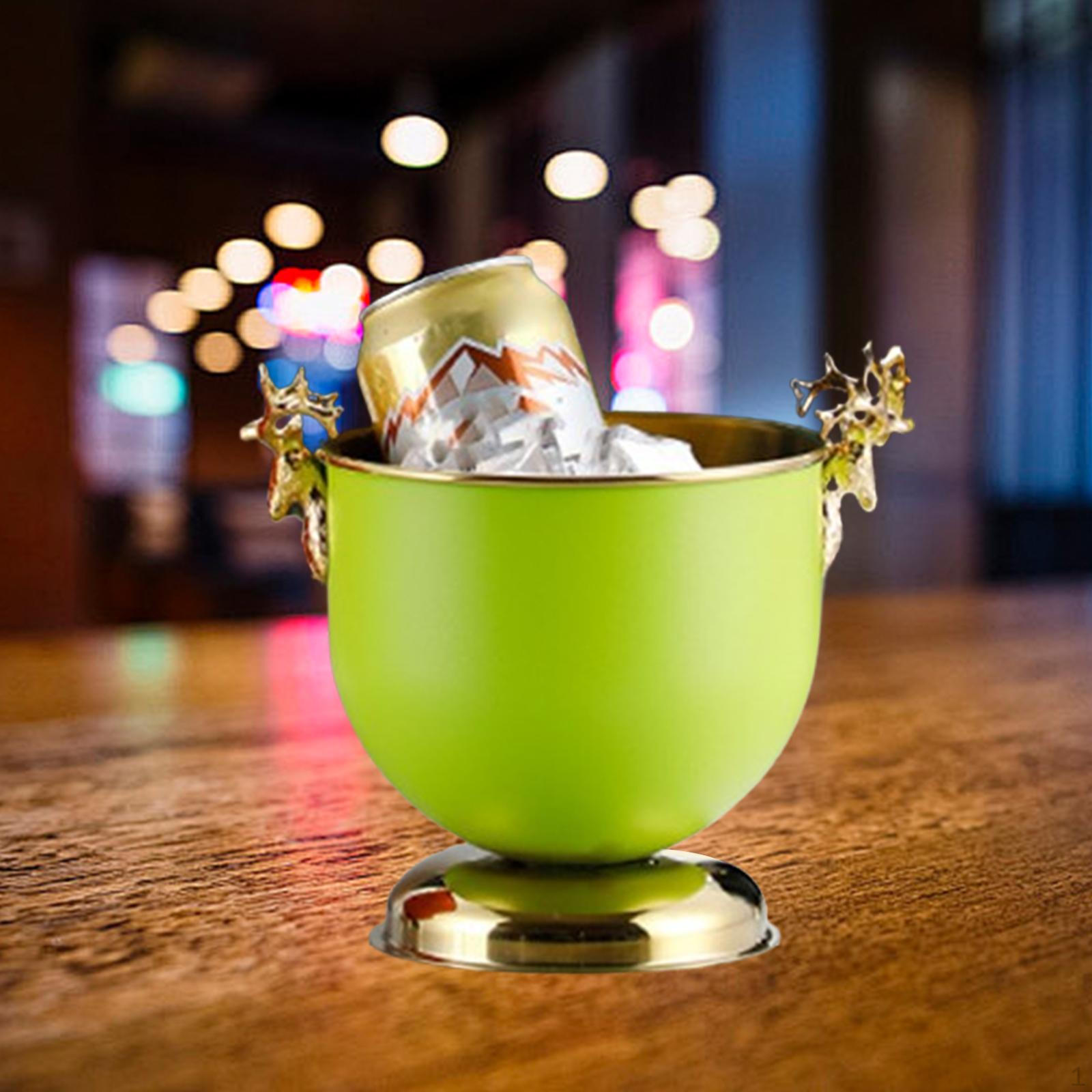 

Ведро для льда для напитков Охладитель вина Контейнер Домашний клуб Мероприятия