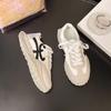 Platform-soled German training shoes women's 2025 new popular white shoes summer mesh breathable Forrest Gump casual sports net shoes