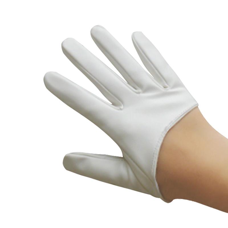 New Women's Performance Gloves Street Dance Nightclub Dance Half Palm Dance Korean Punk Performance Gloves