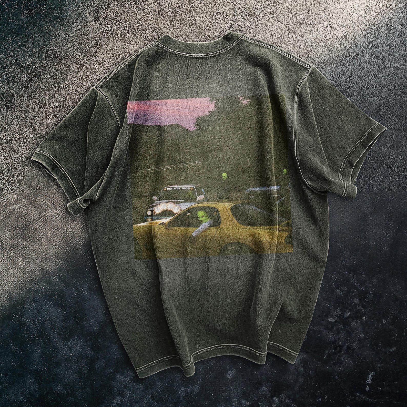 Urban Graphic T-Shirt: Streetwear Style, Music Apparel S