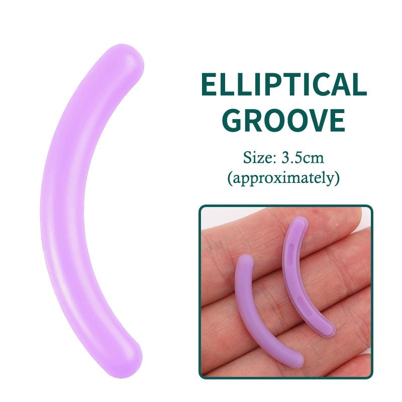 100 PCS Eyelash Curler Replacement Tool Hypoallergenic Silicone/Rubber Pads Universal Salon-Grade Anti-Slip Design 100+ Uses