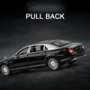 1/32 Benz Maybach S650 Model auta Slitina na hračky litá Limuzína Simulace Vozidla Zvuk Lehká Gumová pneumatika Hračky Dárky k narozeninám pro chlapce