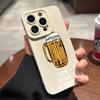 Lustige Bier-Candy-Farbe Handyhülle Für iPhone 16 15 14 13 12 11 Mini X XS Max XR 16 15Plus Stoßfeste Silikon-Weichabdeckung