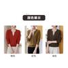 Women's Clothing Autumn and Winter New Fake Two-piece Knitted Sweater Base Loose Retro Temperament Mother Long-sleeved Sweater