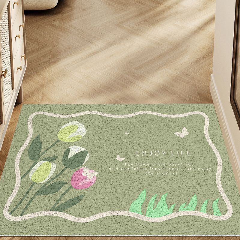 

Придверный коврик, проволочное кольцо для удаления пыли, бытовой придверный коврик, грязе- и почвоустойчивый, придверный коврик, ковер 40cmx60cm