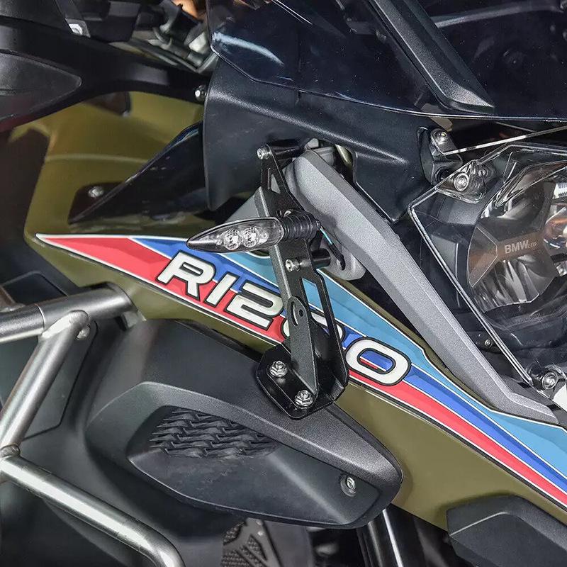BMW R1200GS/R1250GS/ADV Spotlight Mount Bracket for Fog Light Auxiliary.